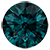 Aletta 9x7 mm Emerald Cut London Blue Topaz and Lab Grown Diamond Three Stone Engagement Ring 