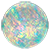 Keily 6.00 mm Round Opal and Diamond Halo Pendant 