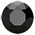 Astera Black and White Diamond Circle Halo Pendant 
