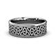 2 - Denzel High Polish 7 mm Celtic Trinity Knot Wedding Band 