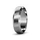 3 - Feivel High Polish 4.00 mm Beveled Edge Wedding Band 