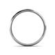 4 - Feivel Hammer Finish 4.00 mm Beveled Edge Wedding Band 