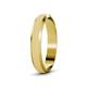 3 - Feivel Glass Finish 4.00 mm Beveled Edge Wedding Band 