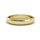 2 - Feivel Satin Finish 4.00 mm Beveled Edge Wedding Band 