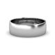 2 - Valerio Satin Finish 2.00 mm Dome Wedding Band 