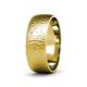 3 - Valerio Hammer Finish 2.00 mm Dome Wedding Band 