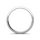 4 - Aidan Glass Finish 2.00 mm Flat Comfort Fit Unisex Wedding Band 