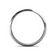 4 - Feivel Satin Finish 4.00 mm Beveled Edge Wedding Band 