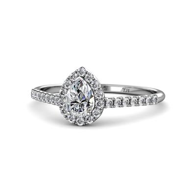 Arella Desire Semi Mount Halo Engagement Ring