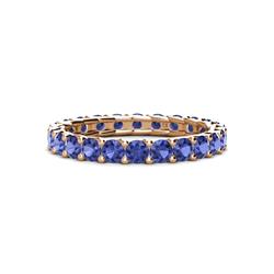Laida Iolite Eternity Band Iolite ctw Womens Eternity Ring Stackable K Rose Gold