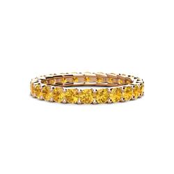 Laida Citrine Eternity Band Citrine ctw Womens Eternity Ring Stackable K Rose Gold