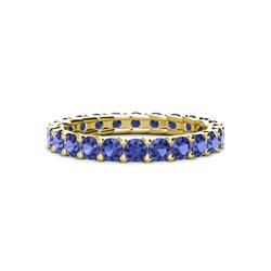 Laida Iolite Eternity Band Iolite ctw Womens Eternity Ring Stackable K Yellow Gold