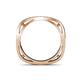 5 - Inez Diamond Euro Shank Bridal Set Ring 
