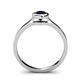 5 - Natare Blue Sapphire Solitaire Ring  