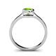 5 - Natare Peridot Solitaire Ring  