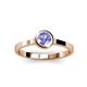 3 - Natare 0.47 ct Tanzanite Round (5.00 mm) Solitaire Engagement Ring  