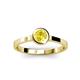 3 - Natare 0.53 ct Yellow Sapphire Round (5.00 mm) Solitaire Engagement Ring  