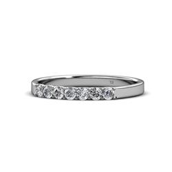 Fiala Diamond Stone Wedding Band Diamond Stone Womens Wedding Band Stackable ctw K White Gold