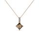 1 - Aurel Smoky Quartz and Diamond Pendant 