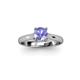 3 - Corona Tanzanite Solitaire Engagement Ring 