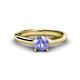 1 - Corona Tanzanite Solitaire Engagement Ring 