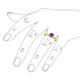 6 - Corona Amethyst Solitaire Engagement Ring 