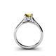 5 - Corona Citrine Solitaire Engagement Ring 