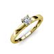 4 - Ilone Diamond Solitaire Engagement Ring 