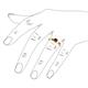 6 - Ilone Red Garnet Solitaire Engagement Ring 