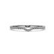 2 - Lore Smoky Quartz and Diamond Halo Bridal Set Ring 