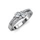 3 - Zaira Diamond Split Shank Ring 