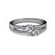 2 - Zaira Diamond Split Shank Ring 