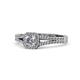 1 - Roial Diamond Halo Engagement Ring 