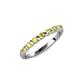 1 - Macie Yellow Diamond Wedding Band 