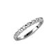 1 - Macie Natural Diamonds Wedding Band 