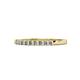 1 - Neria 2.00 mm Diamond 9 Stone Wedding Band 