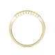 5 - Neria 2.00 mm Yellow Sapphire 9 Stone Wedding Band 