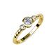 2 - Azalea Diamond Three Stone Ring 