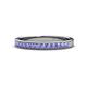1 - Janice 2.00 mm Round Tanzanite 13 Stone Wedding Band 