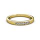 3 - Kathiryn 2.00 mm Diamond 7 Stone Wedding Band 