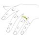 6 - Akila Princess Cut Peridot Solitaire Engagement Ring 