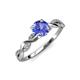 4 - Mayra Desire Tanzanite and Diamond Engagement Ring 