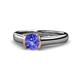 1 - Ellie Desire Tanzanite and Diamond Engagement Ring 