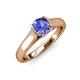 4 - Ellie Desire Tanzanite and Diamond Engagement Ring 