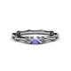 1 - Twyla Diamond and Tanzanite Three Stone Ring 