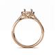 5 - Anne Desire Semi Mount Halo Engagement Ring 