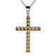 1 - Aja Citrine Cross Pendant 