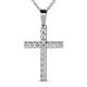 1 - Aja Diamond Cross Pendant 