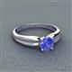 3 - Kelila 6.50 mm Round Tanzanite Solitaire Engagement Ring 