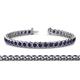1 - Tiara 3.10 mm Blue Sapphire Eternity Tennis Bracelet 